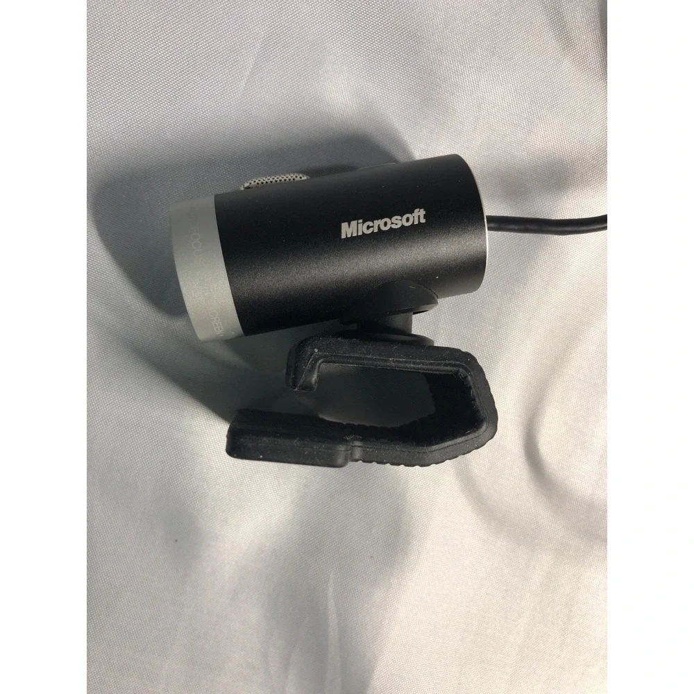 Microsoft LifeCam 1393 - Cinema HD Webcam, Black - X821404001 - Preowned